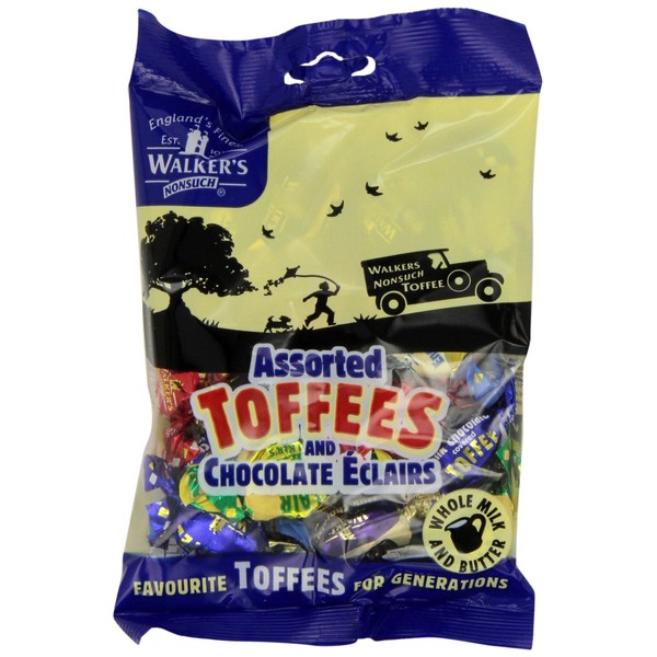 Walkers Assorted Royal Toffees, 5.29 Ounce Bags (Pack of 12)