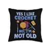 Crochet Throw Pillow