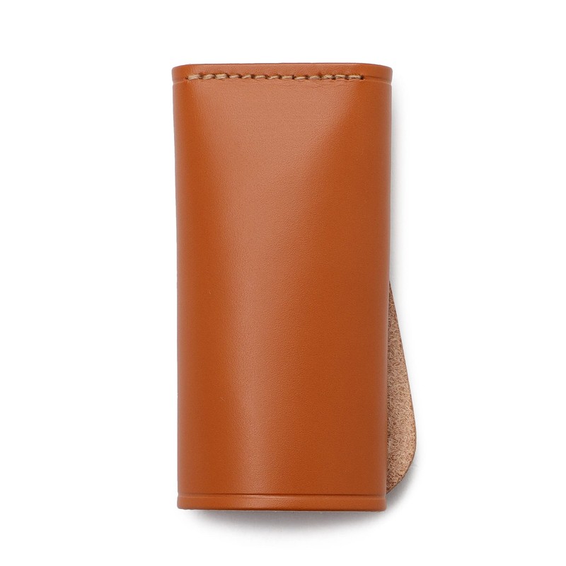 IL BISONTE Key Case, Leather, Genuine Leather, Cowhide, Women's, Men's,