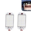 yorpyep 2 PCS Car Dome Light, 48LED Ultra-thin Adjustable High-brightness
