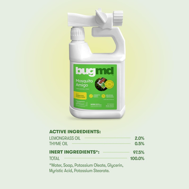 BugMD Mosquito Amigo Ant Killer & Bug Spray - Outdoor