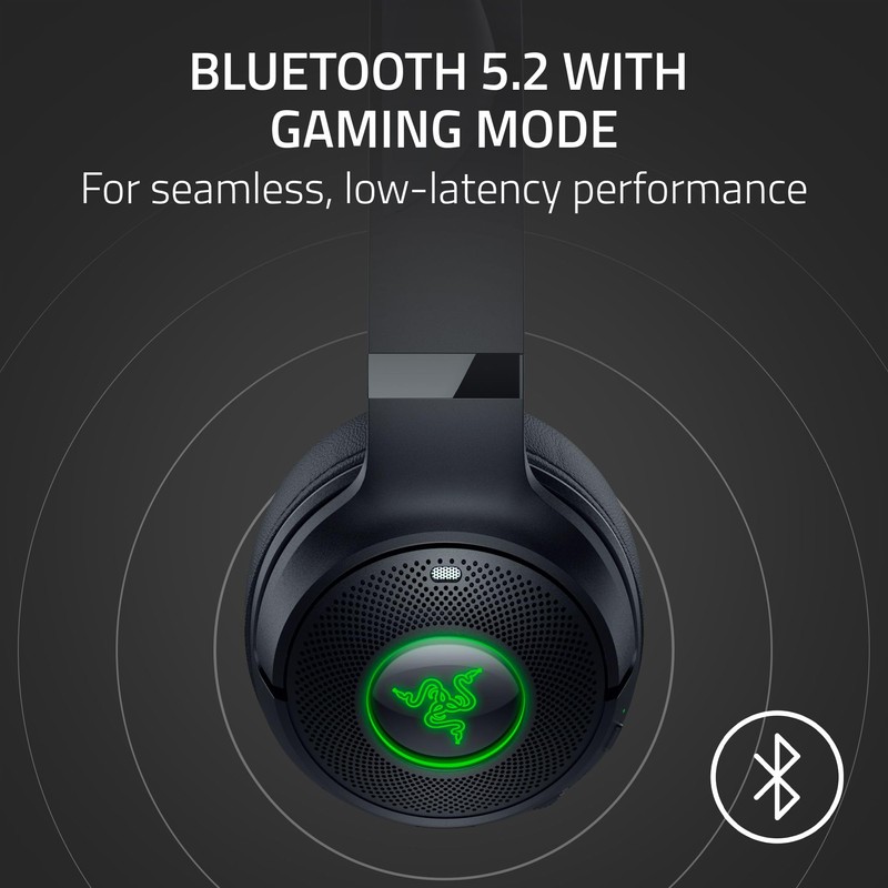 Razer Kraken Kitty V2 BT Wireless RGB Headset: Chroma RGB