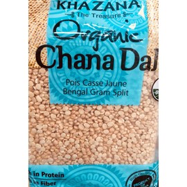 Khazana Organic Chana Dal High Quality Vacuum Packed- 7 Lbs
