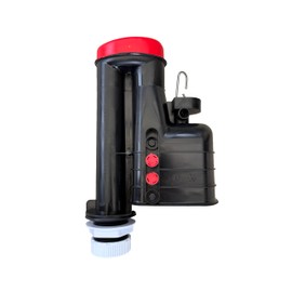 Fluid Master Dual Flush Syphon 8" WRAS Toilet Cistern Parts With Built-in Overflow, Variable Flush for Water Saving