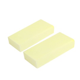 sourcingmap 2pcs Rectangle Shape Water Absorbing Cleaning Sponge Block for Car