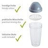 Westmark Mixing and shaking cup/shaker with removable mixing disc, capacity: