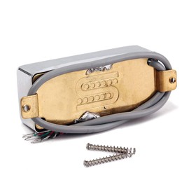 Alnicov 4-String Bass Guitar Magnet Pickup Replacement Chrome