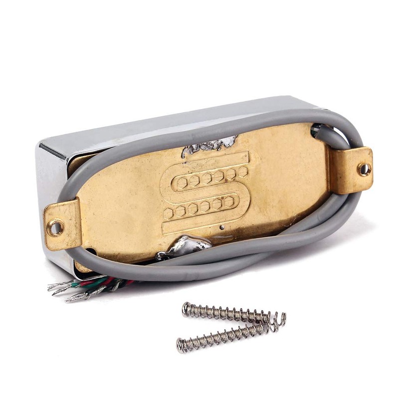 Alnicov 4-String Bass Guitar Magnet Pickup Replacement Chrome