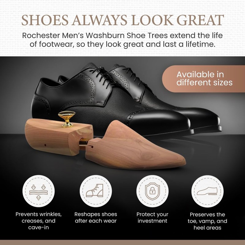 Rochester Men's Washburn Shoe Tree