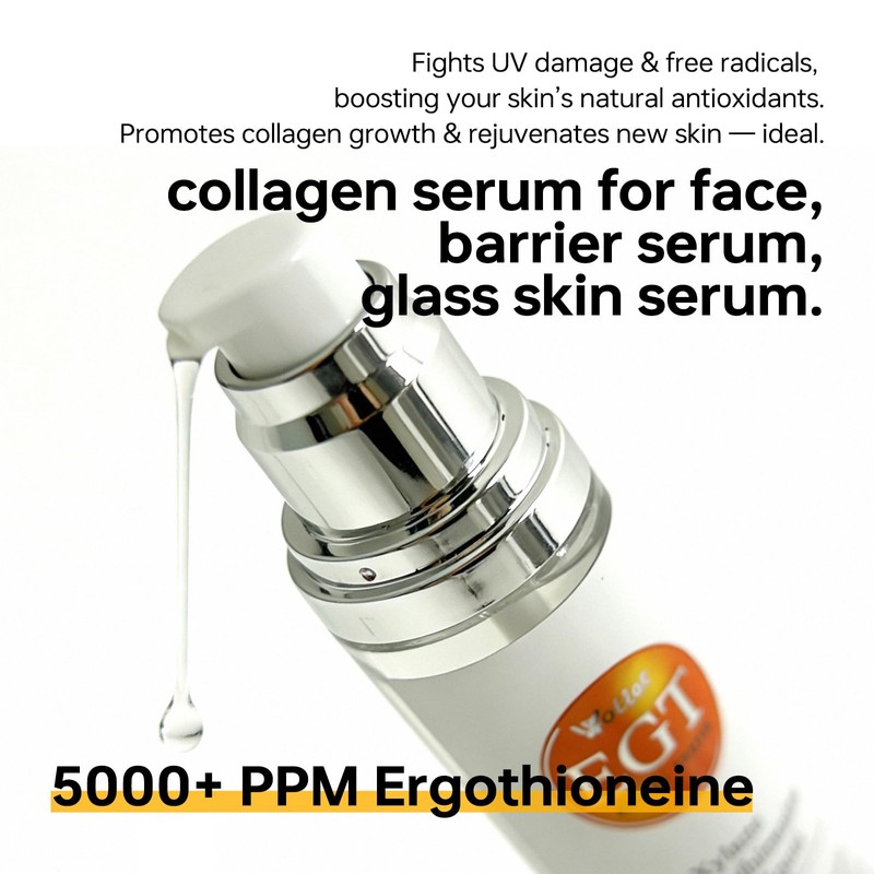 Wollet Hydrating Serum with Ergothioneine, Pro-Xylane & Hyaluronic Acid