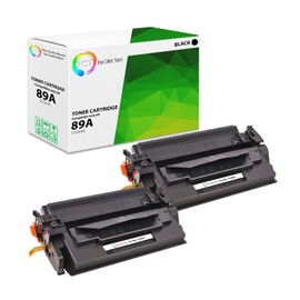 TCT Premium Compatible Toner Cartridge Replacement for HP 89A CF289A Black Works with HP Laserjet Enterprise M507, MFP M528 Printers (5,000 Pages) - 2 Pack