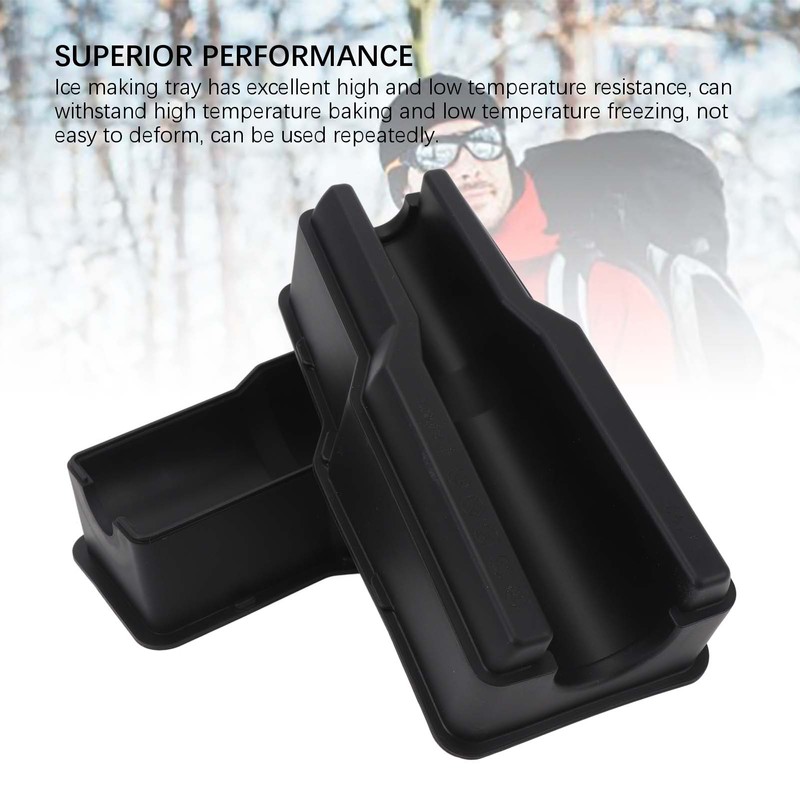 2pcs Cylinder Ice Cube Tray Professional Easy Release Large Capacity