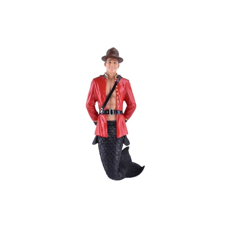 December Diamonds 55-55444 Merman Ornament, Mountie