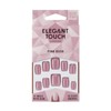 Elegant Touch Colour False Nails - Pink Dusk (Squoval)