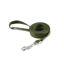 Strong Durable Nylon Dog Leash, for Medium Large Dogs Walking, Training or Exploring, 10 feet Long 1 inch Wide