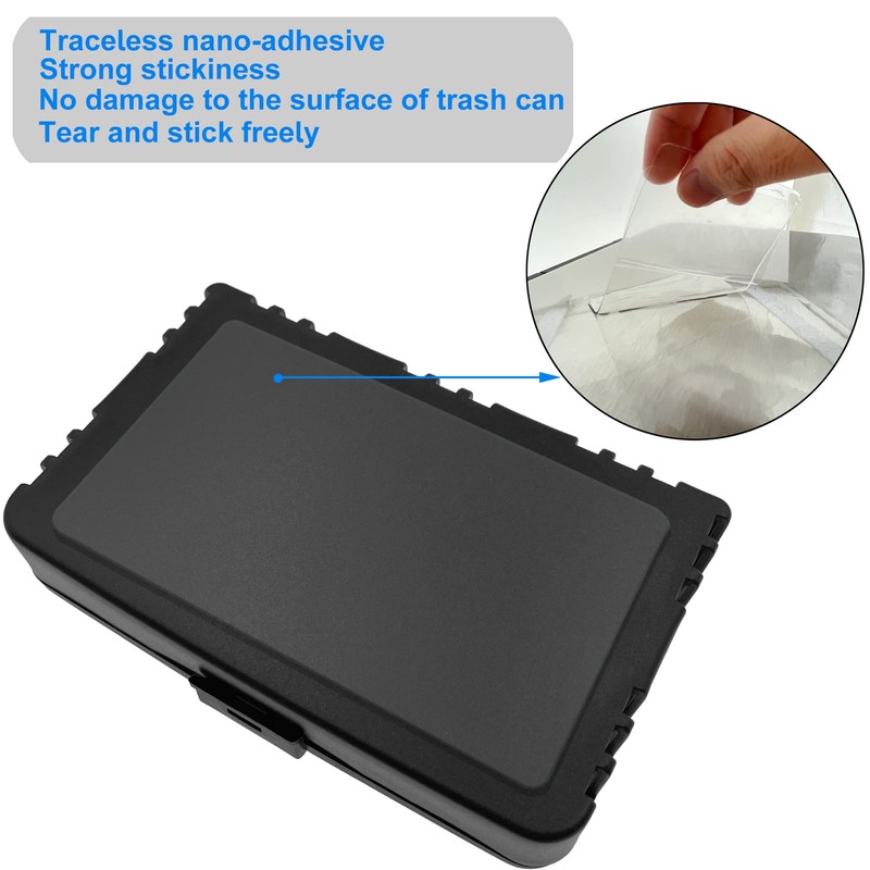 Shurex Trash Can Deodorizer Kit Stick-On Activated Carbon Odor Eliminator