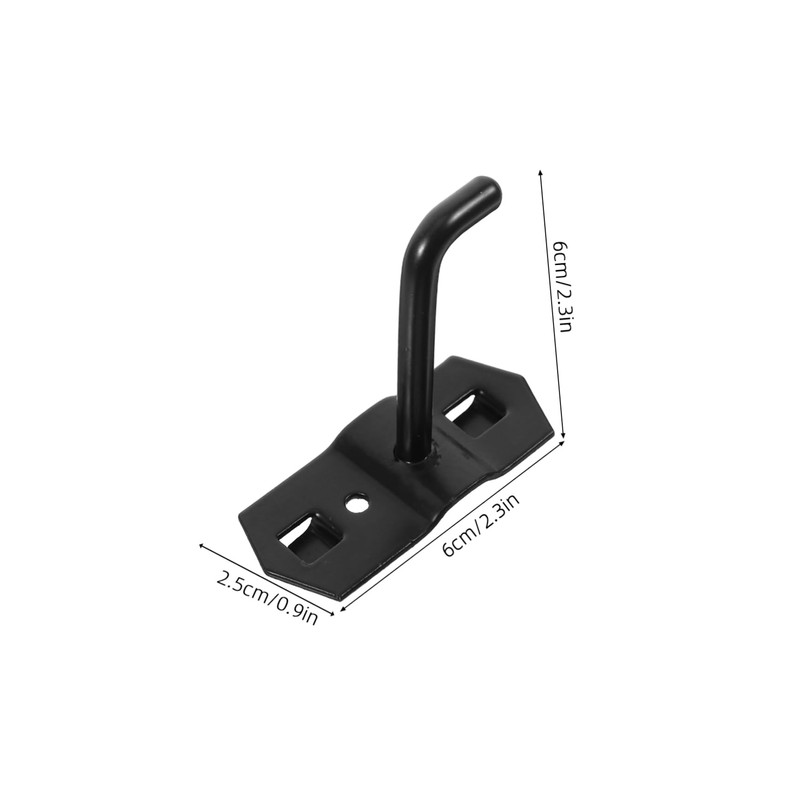 STOBAZA 10Pcs Heavy Duty Wall Shelf Hooks Pegboard Hook Brackets