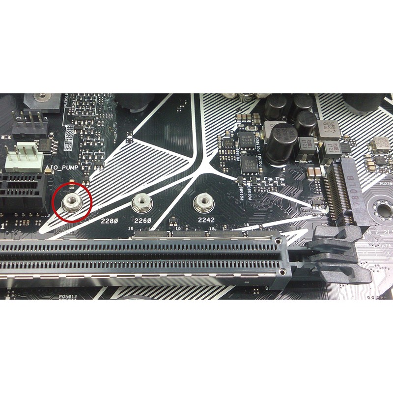 MICRO CONNECTORS M.2 SSD Mounting Screws Kit for Asus Motherboards
