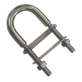Marine Stainless Steel U Bolt Boat Deck Hardware (M6 x 80mm)