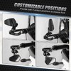 NICECNC 1Pair Quick Flip Mirrors Kit Aluminum for Most Motorcycle
