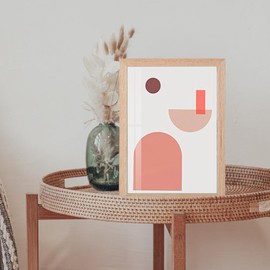 3Pack-5x7 Inch Natural Solid Oak Wood Picture Frames Set for Table Top Display and Wall Mount Photo Frame for Wedding or Home Decoration