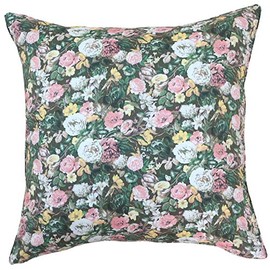 DDintex FLORET LONDON Cushion Cover Blossworth Green 45x45cm [With Liberty Print]