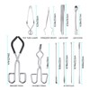 AuInn Scientific Lab Tools Starter Kit, Includes Crucible Beaker Tongs