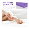 Baluue 4pcs Treatment Skin Pumice for Feet Foot Scrubber Feet