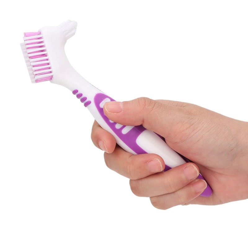 Denture Cleaning Brush Double Sided Denture Brush Denture Brush Denture