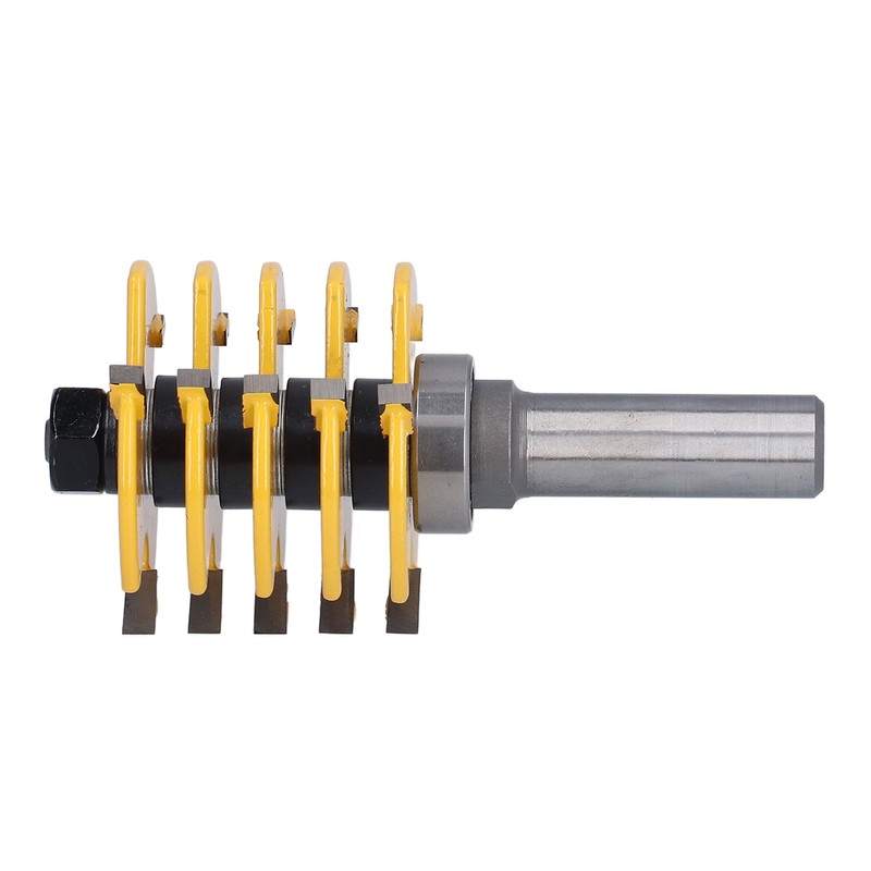 1/2in Shank Router Bit Finger Joint Woodworking Alloy Blade Chisel