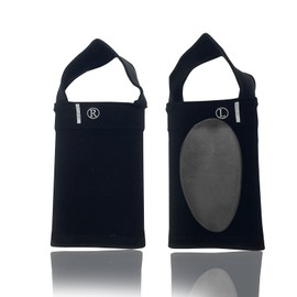 Barefoot Arch Support for Plantar Fasciitis Relief, Upgraded Non-Slip Wearable Arch Support, Buil-in Gel Pads for Flat Feet High & Fallen Arch Unisex (Black)