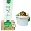 ANECO 100% Compostable Waste Bags 2.6 Gallon (Flat Top Bags,