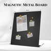 2 Pack Magnetic Board,Magnet Board,Metal Magnetic Bulletin Board,Magnet Display Stand