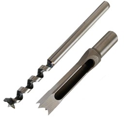 Woodworking Mortising Chisel 3/4 inch Square Hole Power Tool Bit, Sharp and Durable Wood Square Hole Drill Bit