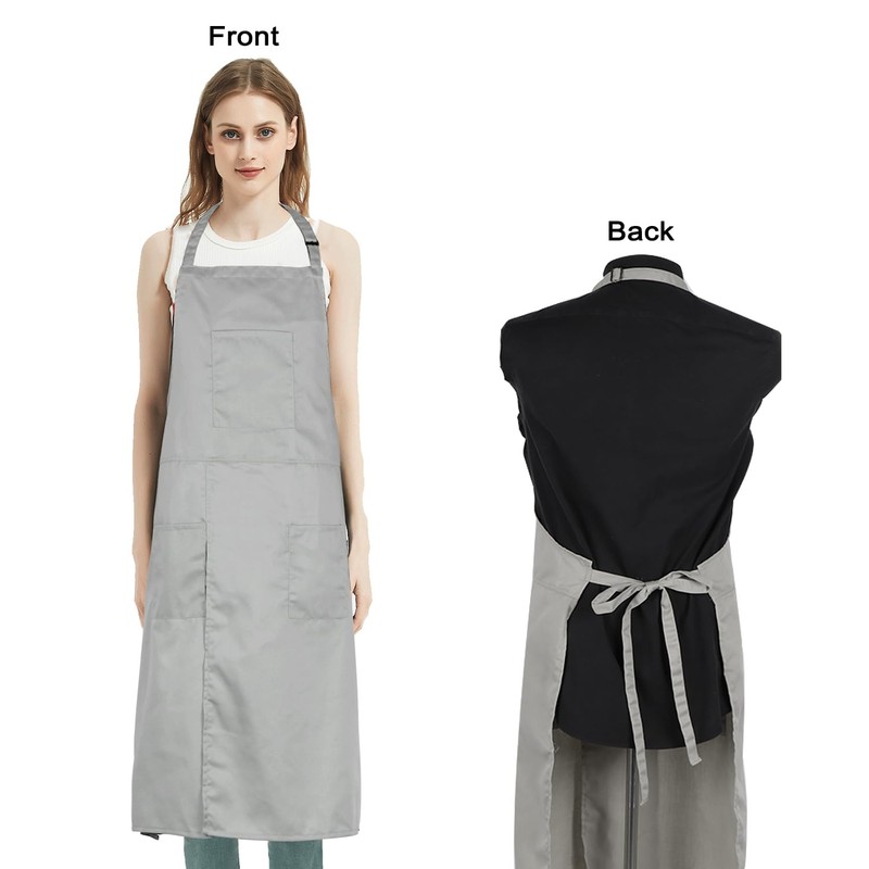 MIKI WELL Pottery Split-Leg Make Ceramic Apron, Long Split-Leg Artist