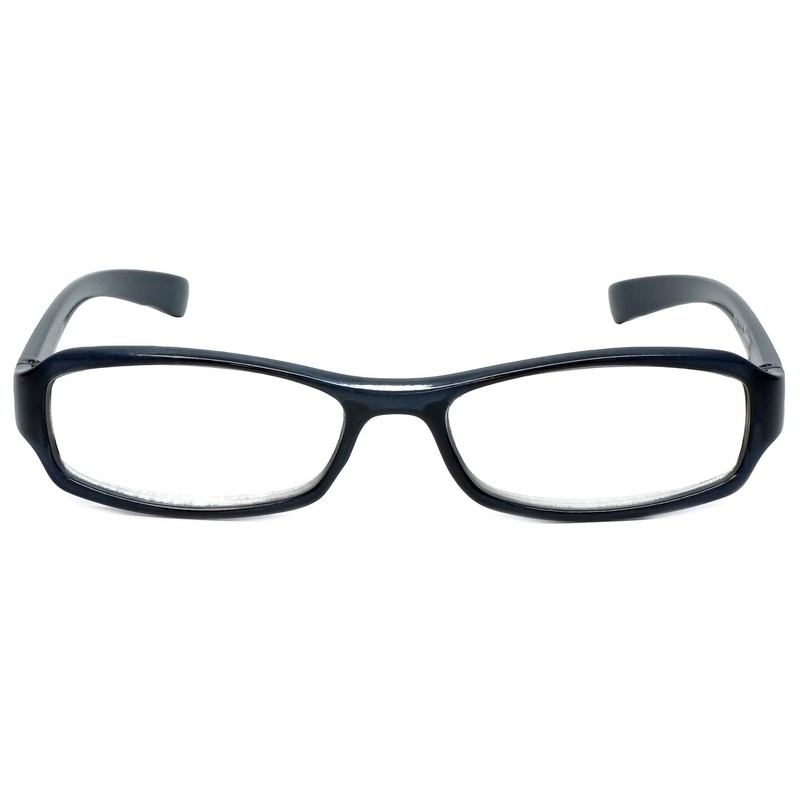 Calabria 8034 Designer Reading Glasses +1.75 Black Women Spring Hinged