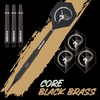 Unicorn Core Plus Soft Dart, Brass, schwarz, 19g