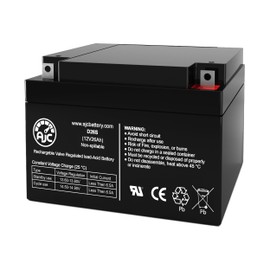 AJC Battery Compatible with Duracell Ultra SLAA12-26NB 12V 26Ah Sealed Lead Acid Battery