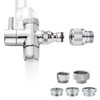 Sneatup Faucet Aerator to Garden Hose Diverter (5 adapters +