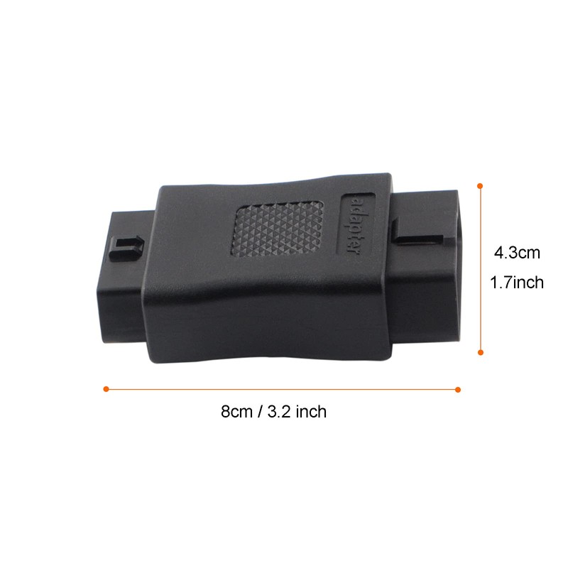 OLLGEN OBD2 OBDII Full 16 Pin Male to Female OBD