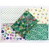 Fat Quarter Fabric Bundle - Pretty Green Spring Floral Mix
