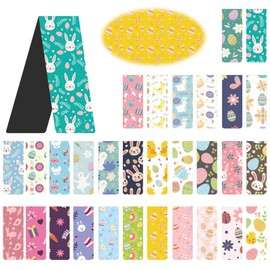 Magnetic Bookmarks, Pack of 30 Children's Pages Markers, Magnetic Bookmarks, Reading Minis, Magnetic Markings, Colourful