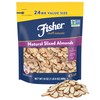 Fisher Chef's Naturals Unsalted Sliced Almonds 24oz Resealable Bag, Raw