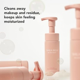 Shua ireh - Limpiador facial en espuma Super Aqua Bubble - pH 5,5, ligeramente ácido, coreano - Limpieza suave vegana con microburbujas p...