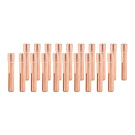 SÜA - Collet for TIG Welding Torches 9/20/25 with Standard and Gas Lens Set-Up - 3/32'' (2.4mm) - Model: 13N23 - (20 PACK)