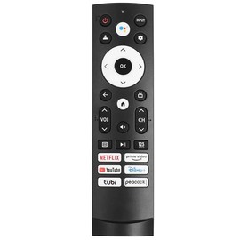 Amtone ERF3M90H ERF3V90H ERF3A90Replacement Remote Control for Hisense Smart Google TV Works with 43A6H 50A6H 55A6H 65A6H 75A6H 50U6H 55U6H 65U6H 75U6H 65U8H 75U8H (No Voice Function)