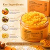 Turmeric Vitamin E Body Scrub for Exfoliating – Smoothing Moisturizing