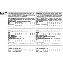 Simplicity Sewing Pattern R10295 / S8974 - Misses' Cosplay Coat Costume, Size: R5 (14-16-18-20-22)