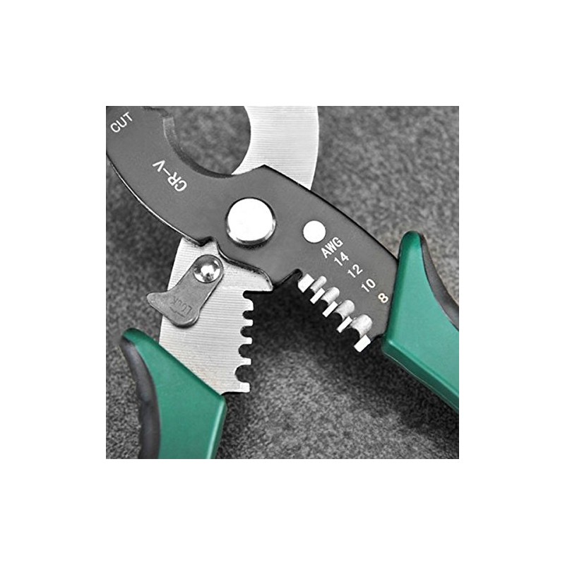 zmart Cable Cutter, Wire Stripper, 0.06 - 0.16 inches (1.6
