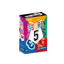 HCM Kinzel - Score 5 | Strategic Auction Game | Collect & Win | Fun for the Whole Family | Card Game | German